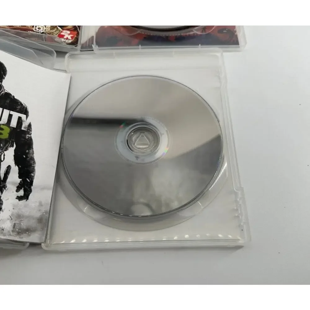 PS3 Game Lot Borderlands 2 Call of Duty Modern Warfare 3 MW3 Complete w Manuals